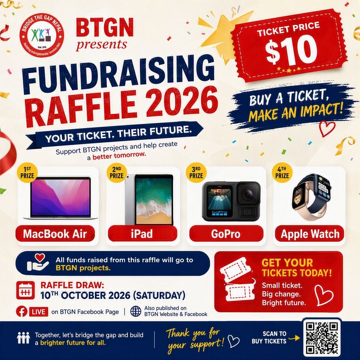 Fund Raising Raffle 2026